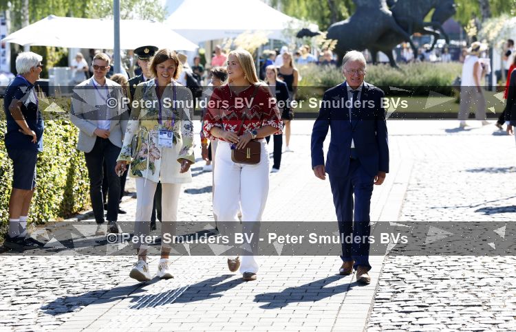Aken 11 augustus 2026
Prinses Amalia op bezoek bij het wereldkampioenschap Paarden in Aken . 