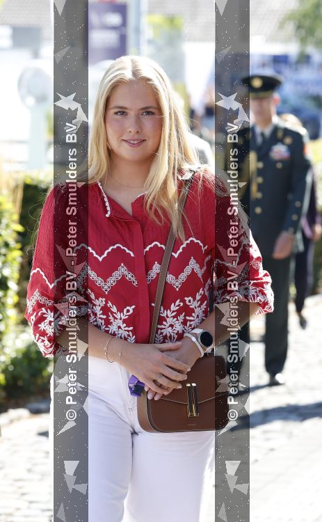 Aken 11 augustus 2026
Prinses Amalia op bezoek bij het wereldkampioenschap Paarden in Aken . 