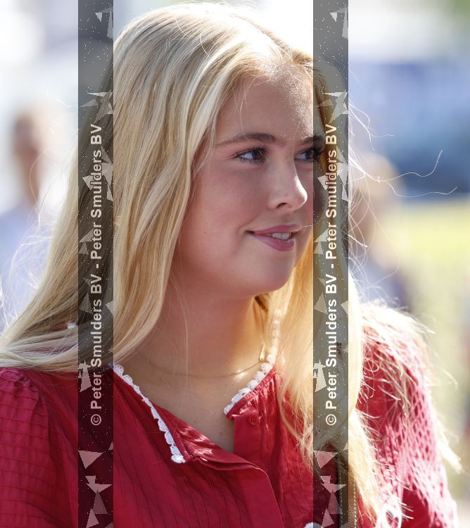 Aken 11 augustus 2026
Prinses Amalia op bezoek bij het wereldkampioenschap Paarden in Aken . 