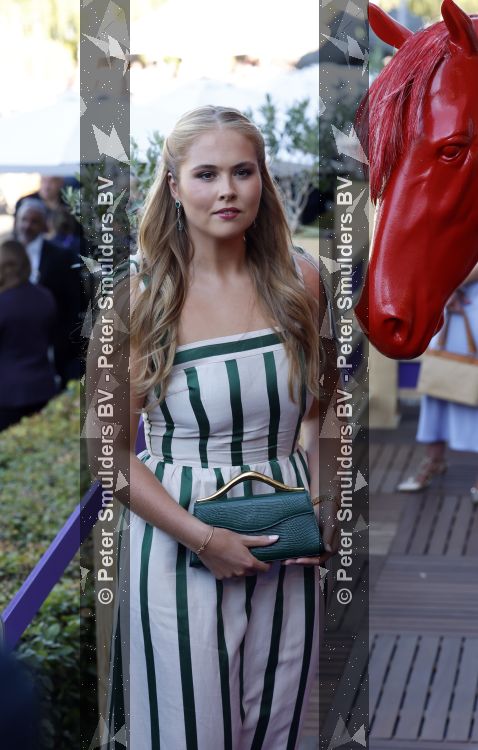 Aken 11 augustus 2026
Prinses Amalia op bezoek bij het wereldkampioenschap Paarden in Aken . 