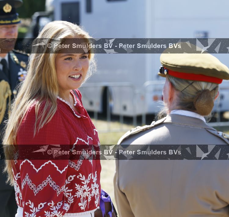Aken 11 augustus 2026
Prinses Amalia op bezoek bij het wereldkampioenschap Paarden in Aken . 