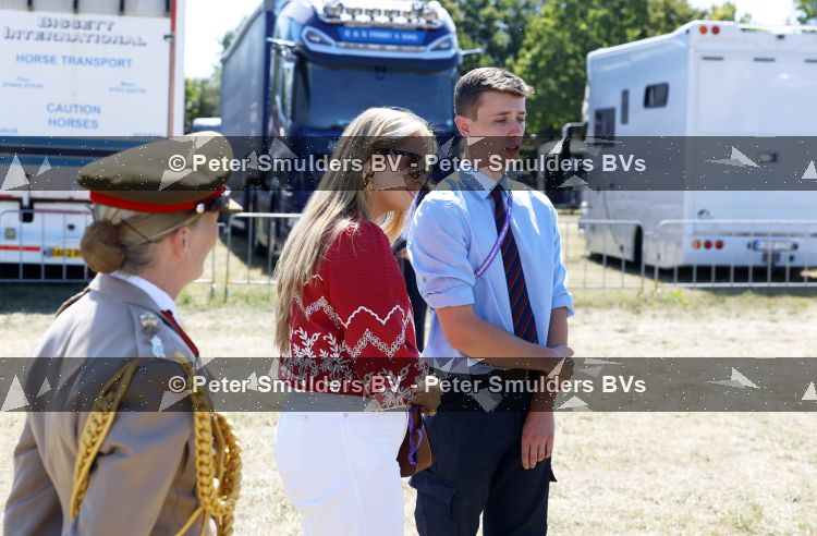 Aken 11 augustus 2026
Prinses Amalia op bezoek bij het wereldkampioenschap Paarden in Aken . 