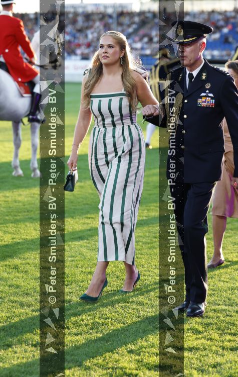 Aken 11 augustus 2026
Prinses Amalia op bezoek bij het wereldkampioenschap Paarden in Aken . 