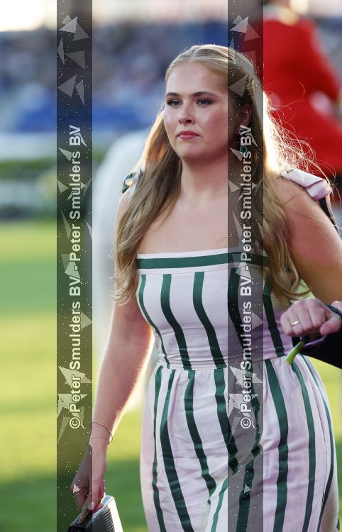 Aken 11 augustus 2026
Prinses Amalia op bezoek bij het wereldkampioenschap Paarden in Aken . 