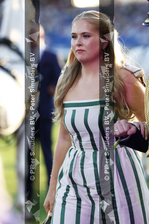 Aken 11 augustus 2026
Prinses Amalia op bezoek bij het wereldkampioenschap Paarden in Aken . 