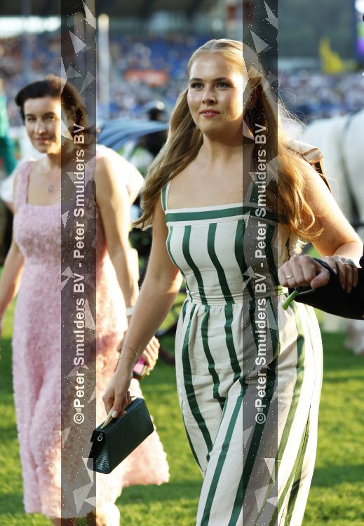 Aken 11 augustus 2026
Prinses Amalia op bezoek bij het wereldkampioenschap Paarden in Aken . 
