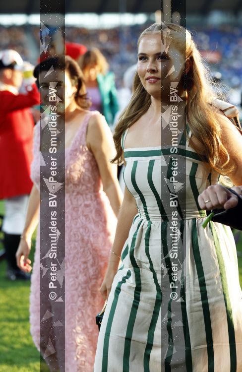 Aken 11 augustus 2026
Prinses Amalia op bezoek bij het wereldkampioenschap Paarden in Aken . 