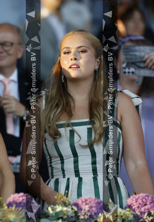 Aken 11 augustus 2026
Prinses Amalia op bezoek bij het wereldkampioenschap Paarden in Aken . 
