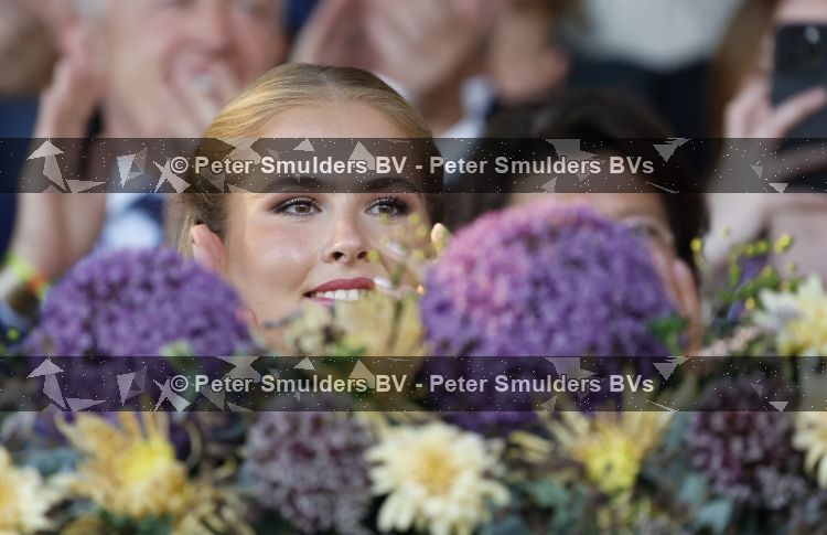 Aken 11 augustus 2026
Prinses Amalia op bezoek bij het wereldkampioenschap Paarden in Aken . 