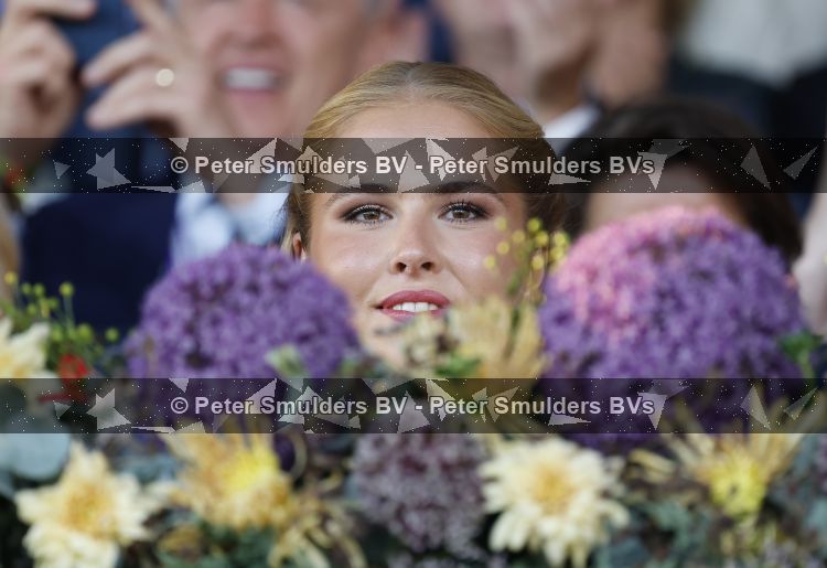 Aken 11 augustus 2026
Prinses Amalia op bezoek bij het wereldkampioenschap Paarden in Aken . 