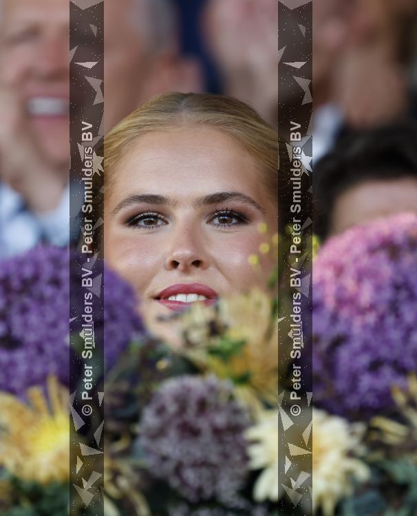 Aken 11 augustus 2026
Prinses Amalia op bezoek bij het wereldkampioenschap Paarden in Aken . 