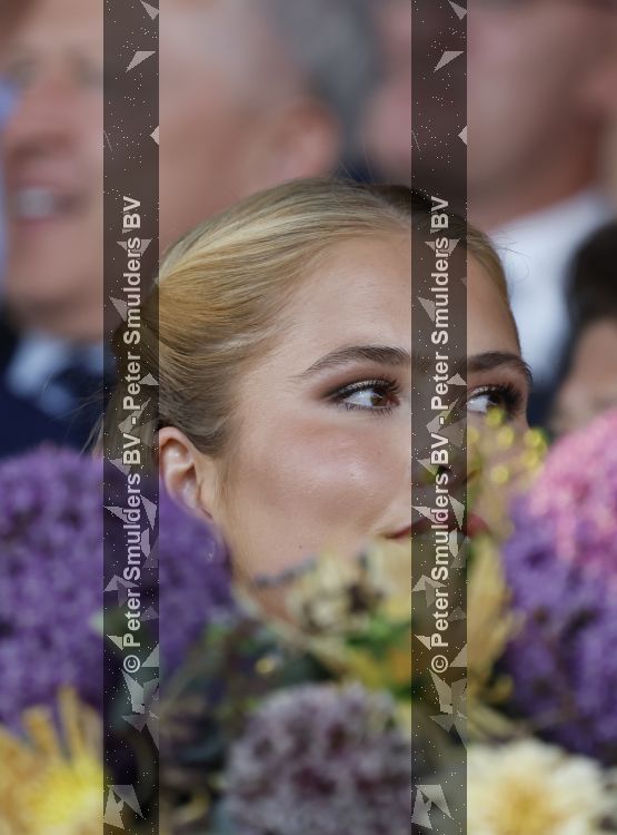 Aken 11 augustus 2026
Prinses Amalia op bezoek bij het wereldkampioenschap Paarden in Aken . 