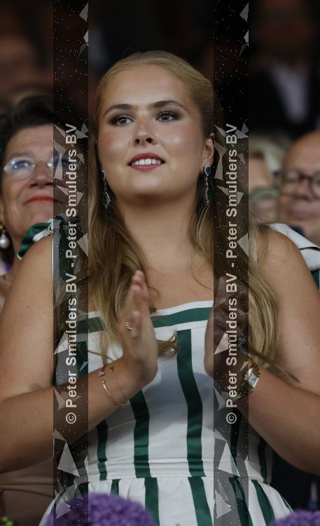 Aken 11 augustus 2026
Prinses Amalia op bezoek bij het wereldkampioenschap Paarden in Aken . 