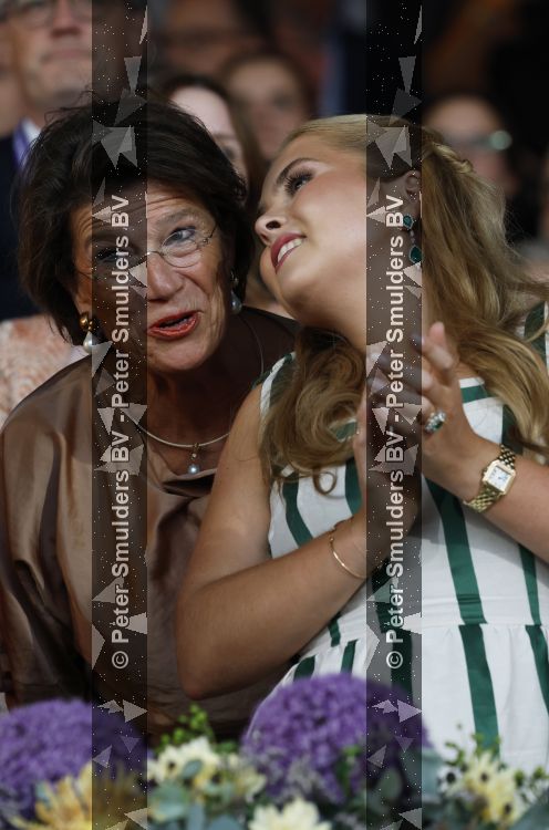 Aken 11 augustus 2026
Prinses Amalia op bezoek bij het wereldkampioenschap Paarden in Aken . 