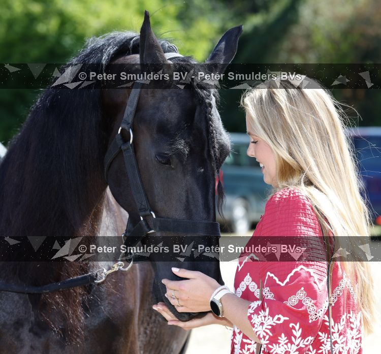 Aken 11 augustus 2026
Prinses Amalia op bezoek bij het wereldkampioenschap Paarden in Aken . 