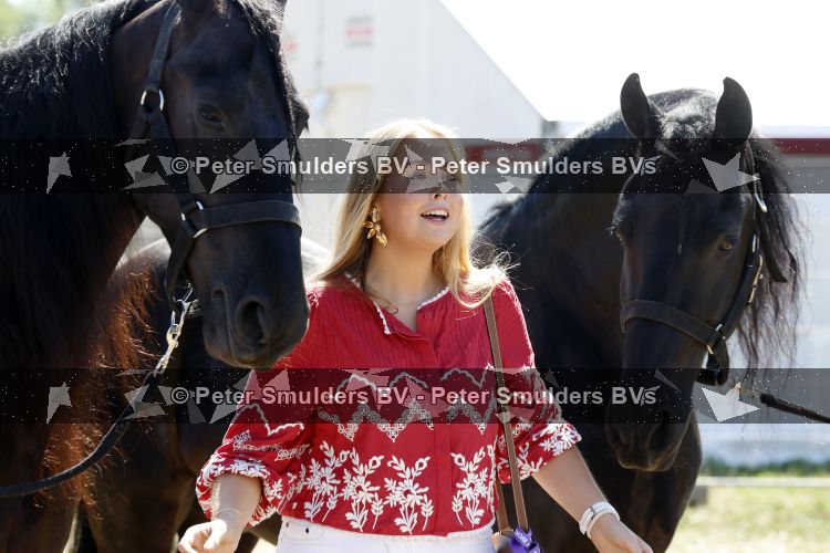 Aken 11 augustus 2026
Prinses Amalia op bezoek bij het wereldkampioenschap Paarden in Aken . 