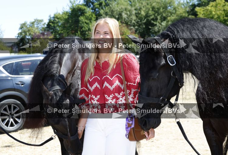 Aken 11 augustus 2026
Prinses Amalia op bezoek bij het wereldkampioenschap Paarden in Aken . 