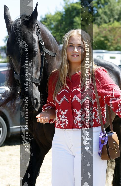 Aken 11 augustus 2026
Prinses Amalia op bezoek bij het wereldkampioenschap Paarden in Aken . 