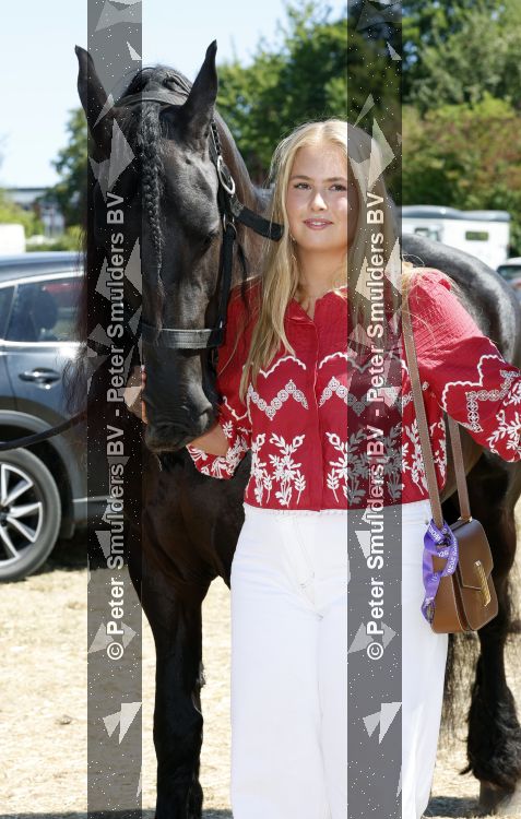 Aken 11 augustus 2026
Prinses Amalia op bezoek bij het wereldkampioenschap Paarden in Aken . 