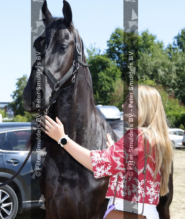 Aken 11 augustus 2026
Prinses Amalia op bezoek bij het wereldkampioenschap Paarden in Aken . 