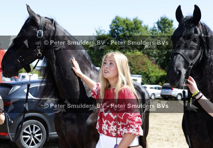 Aken 11 augustus 2026
Prinses Amalia op bezoek bij het wereldkampioenschap Paarden in Aken . 