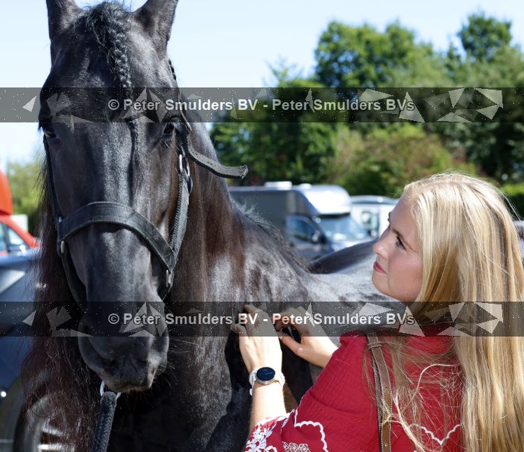 Aken 11 augustus 2026
Prinses Amalia op bezoek bij het wereldkampioenschap Paarden in Aken . 