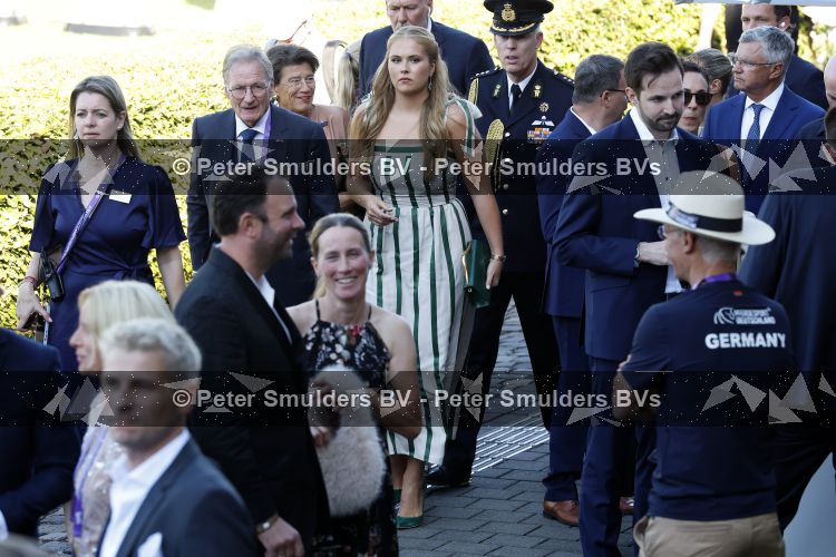 Aken 11 augustus 2026
Prinses Amalia op bezoek bij het wereldkampioenschap Paarden in Aken . 
