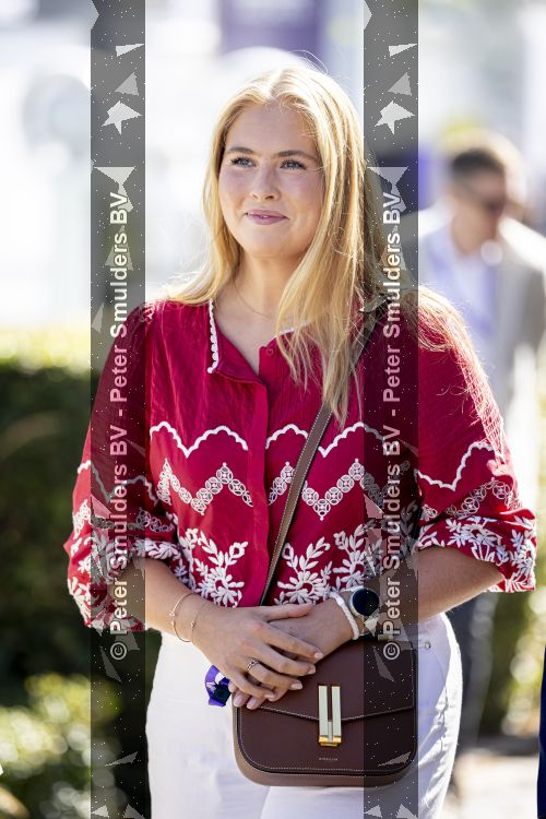 Aken 11 augustus 2026
Prinses Amalia op bezoek bij het wereldkampioenschap Paarden in Aken . 