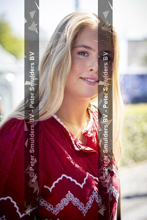Aken 11 augustus 2026
Prinses Amalia op bezoek bij het wereldkampioenschap Paarden in Aken . 