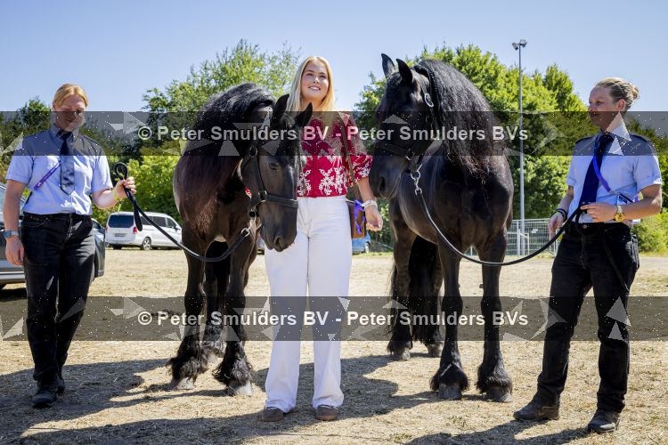Aken 11 augustus 2026
Prinses Amalia op bezoek bij het wereldkampioenschap Paarden in Aken . 