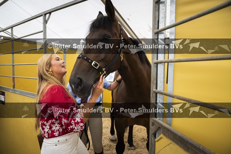 Aken 11 augustus 2026
Prinses Amalia op bezoek bij het wereldkampioenschap Paarden in Aken . 