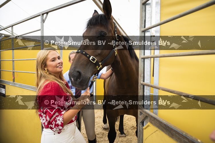 Aken 11 augustus 2026
Prinses Amalia op bezoek bij het wereldkampioenschap Paarden in Aken . 