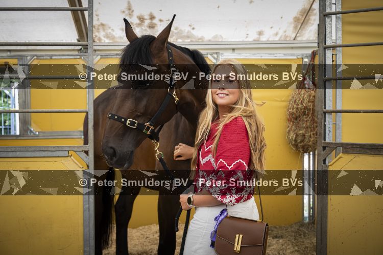Aken 11 augustus 2026
Prinses Amalia op bezoek bij het wereldkampioenschap Paarden in Aken . 