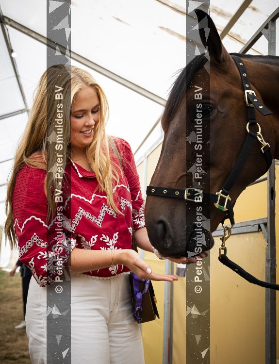 Aken 11 augustus 2026
Prinses Amalia op bezoek bij het wereldkampioenschap Paarden in Aken . 