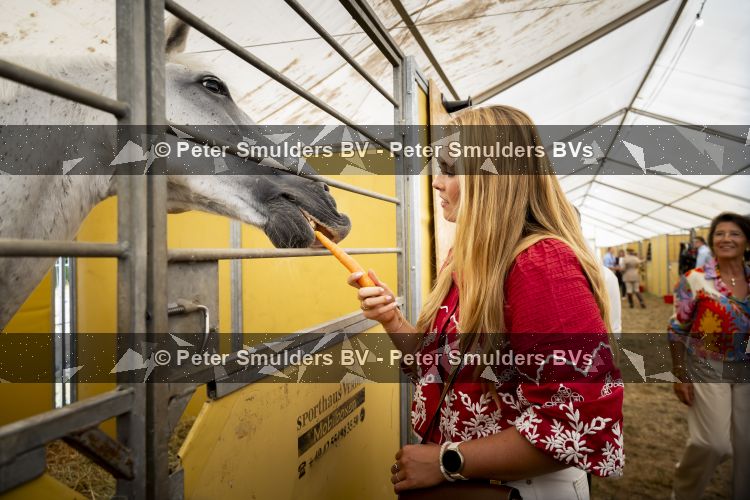 Aken 11 augustus 2026
Prinses Amalia op bezoek bij het wereldkampioenschap Paarden in Aken . 