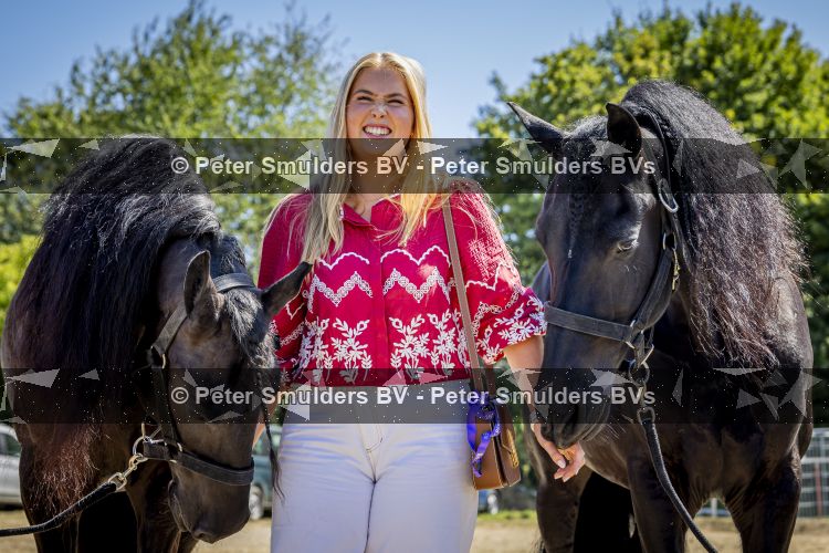 Aken 11 augustus 2026
Prinses Amalia op bezoek bij het wereldkampioenschap Paarden in Aken . 