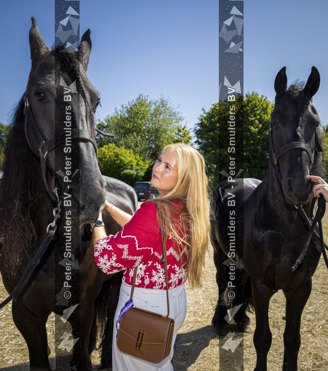Aken 11 augustus 2026
Prinses Amalia op bezoek bij het wereldkampioenschap Paarden in Aken . 