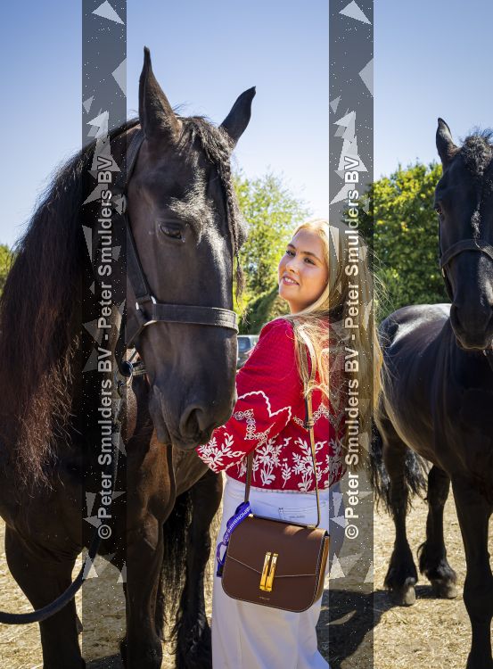 Aken 11 augustus 2026
Prinses Amalia op bezoek bij het wereldkampioenschap Paarden in Aken . 