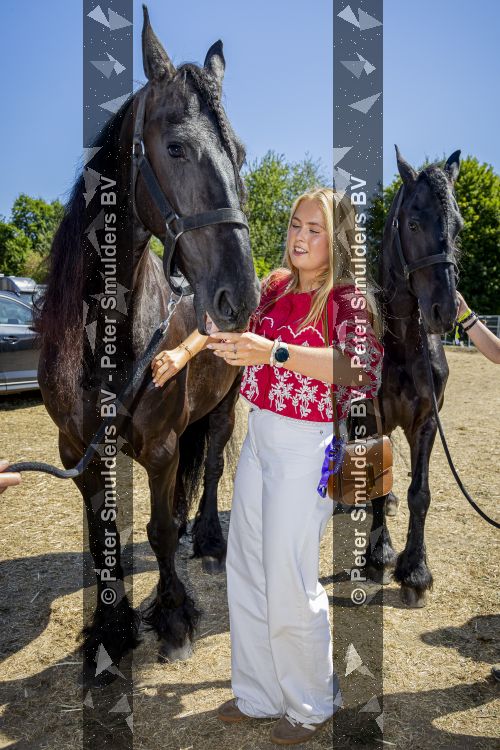 Aken 11 augustus 2026
Prinses Amalia op bezoek bij het wereldkampioenschap Paarden in Aken . 
