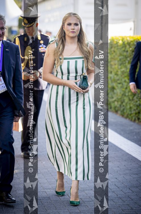 Aken 11 augustus 2026
Prinses Amalia op bezoek bij het wereldkampioenschap Paarden in Aken . 