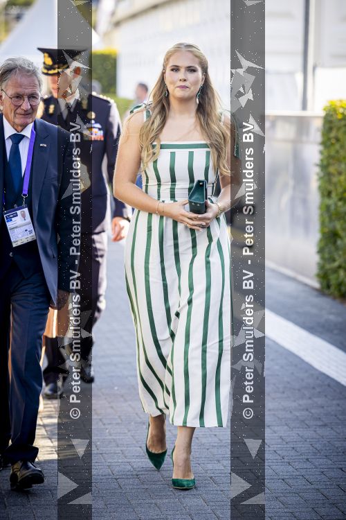 Aken 11 augustus 2026
Prinses Amalia op bezoek bij het wereldkampioenschap Paarden in Aken . 