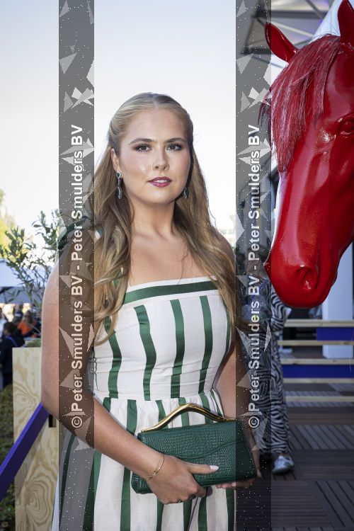 Aken 11 augustus 2026
Prinses Amalia op bezoek bij het wereldkampioenschap Paarden in Aken . 