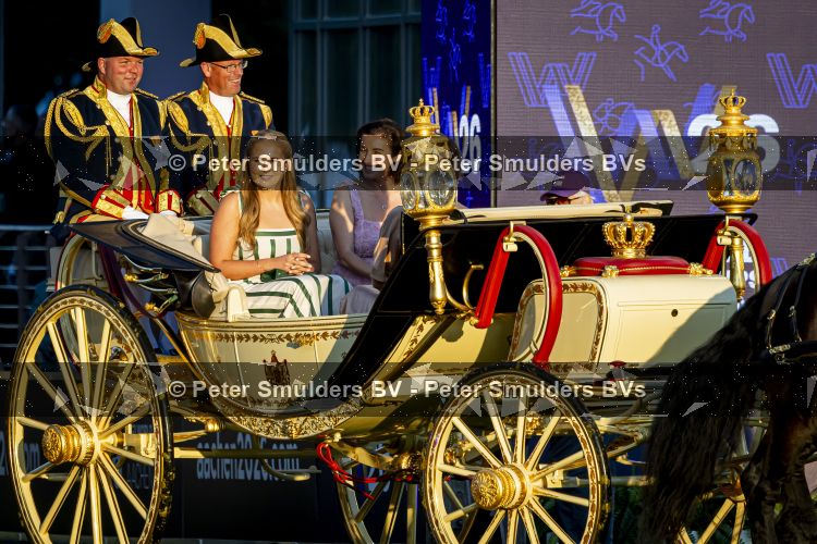 Aken 11 augustus 2026
Prinses Amalia op bezoek bij het wereldkampioenschap Paarden in Aken . 