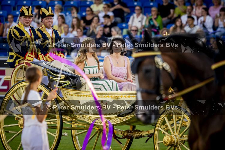 Aken 11 augustus 2026
Prinses Amalia op bezoek bij het wereldkampioenschap Paarden in Aken . 