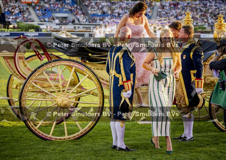 Aken 11 augustus 2026
Prinses Amalia op bezoek bij het wereldkampioenschap Paarden in Aken . 