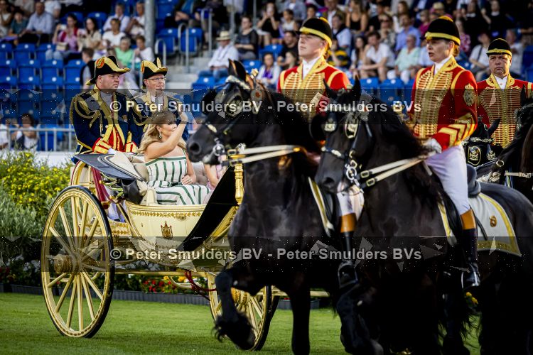 Aken 11 augustus 2026
Prinses Amalia op bezoek bij het wereldkampioenschap Paarden in Aken . 