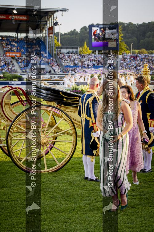 Aken 11 augustus 2026
Prinses Amalia op bezoek bij het wereldkampioenschap Paarden in Aken . 