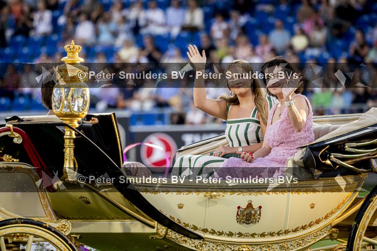 Aken 11 augustus 2026
Prinses Amalia op bezoek bij het wereldkampioenschap Paarden in Aken . 