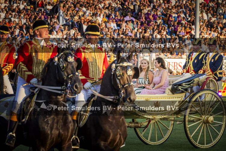 Aken 11 augustus 2026
Prinses Amalia op bezoek bij het wereldkampioenschap Paarden in Aken . 