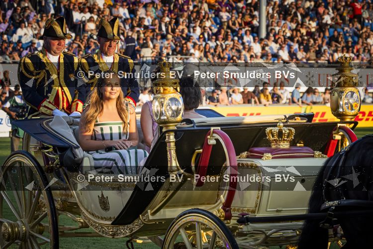 Aken 11 augustus 2026
Prinses Amalia op bezoek bij het wereldkampioenschap Paarden in Aken . 